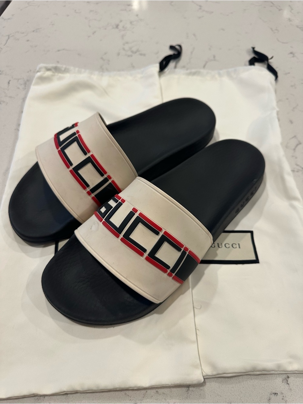 Mens Gucci Slides